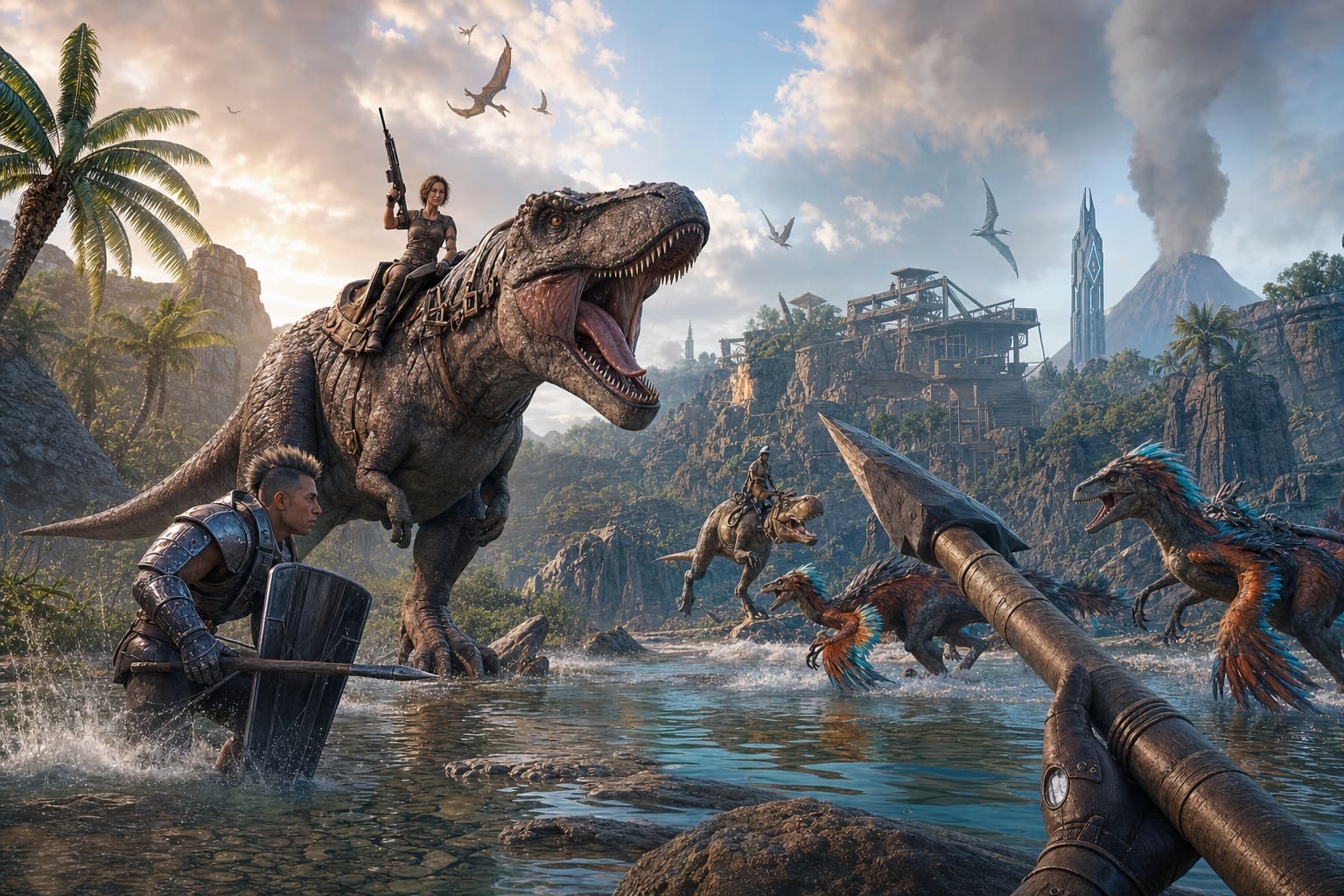 ARK: Survival Evolved recibe un ajuste menor para sus servidores oficiales