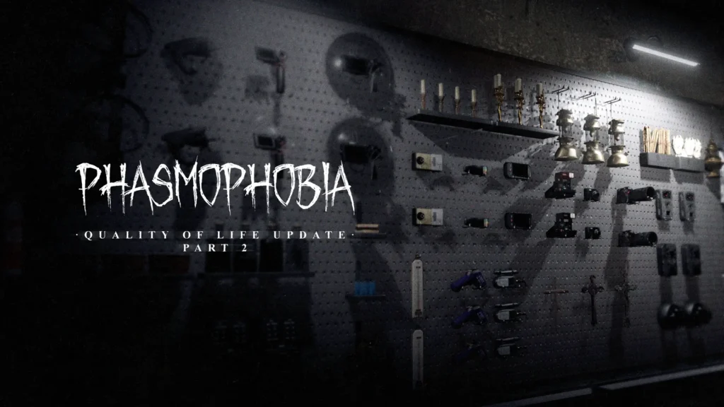 Arte oficial de Phasmophobia v0.19.0.0 Quality of Life Part 2.