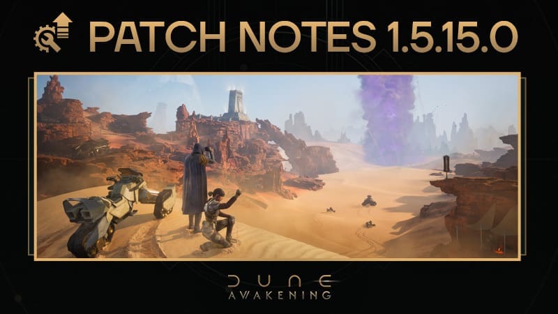 Dune: Awakening 1.5.15.0 ajusta armas, mejora el vuelo y corrige fallos de bases y progreso
