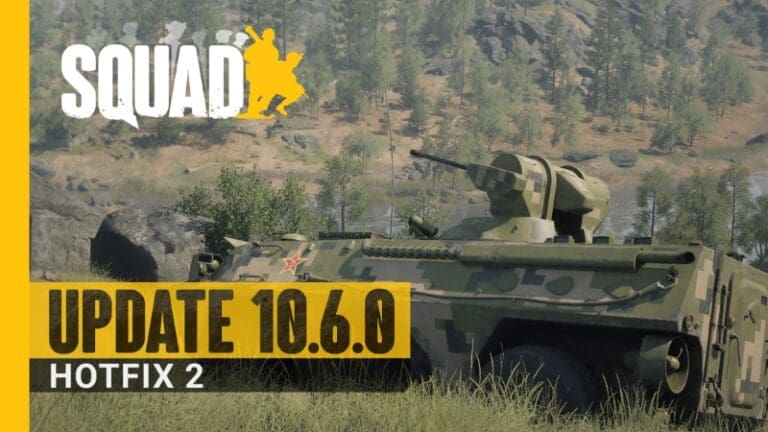 Squad corrige la desincronización tras revivir en el Hotfix 2 de la actualización 10.6